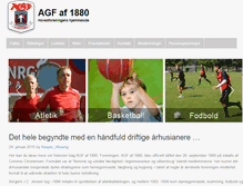 Tablet Screenshot of agf1880.dk